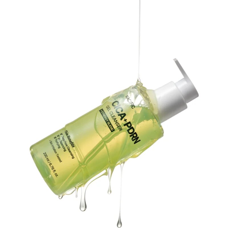 Nacific Cica PDRN Gel Cleanser gel intens pentru curatare cu efect calmant 200 ml