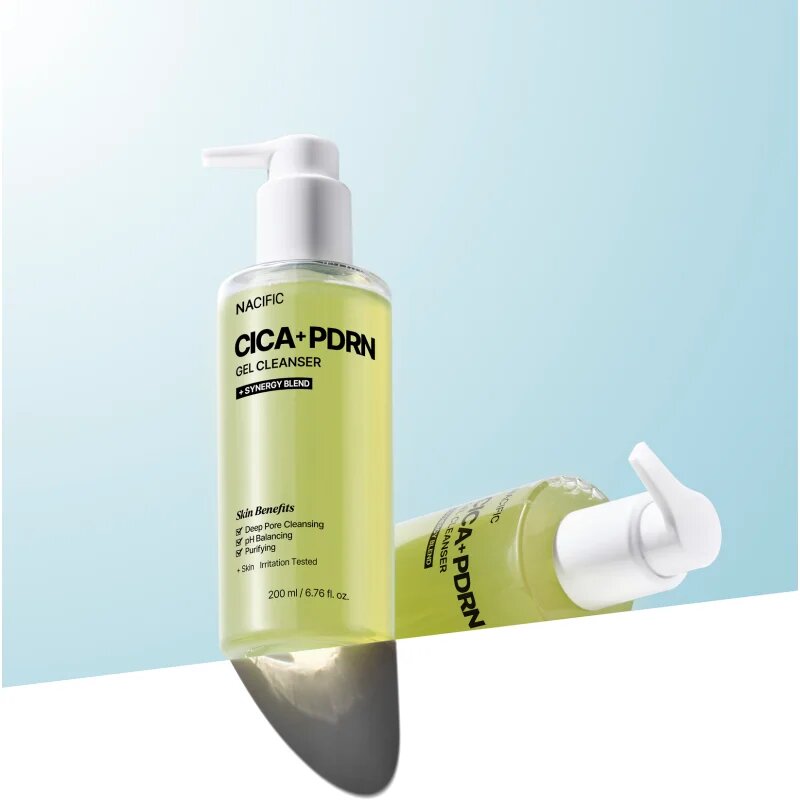 Nacific Cica PDRN Gel Cleanser gel intens pentru curatare cu efect calmant 200 ml
