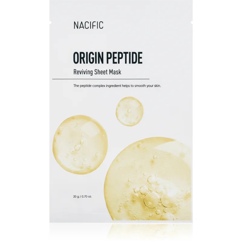 Nacific Origin Peptide Mask Pack masca faciala pentru fermitate cu efect de hidratare 1 buc