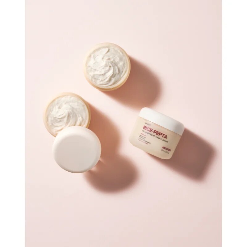 Nacific Rice + Pepta Collagen Gelato Pack Cleanser gel hidratant de curatare pentru fortificarea barierei cutanate 150 g