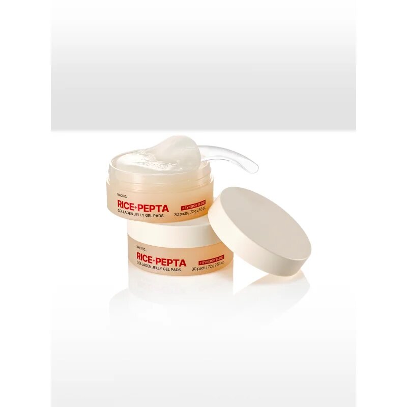 Nacific Rice + Pepta Collagen Jelly Gel Pads dischete de tonifiere cu efect de întărire 30 buc