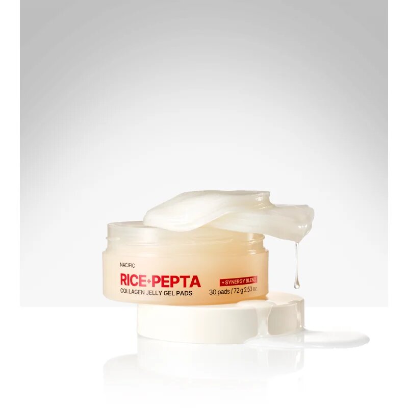 Nacific Rice + Pepta Collagen Jelly Gel Pads dischete de tonifiere cu efect de întărire 30 buc