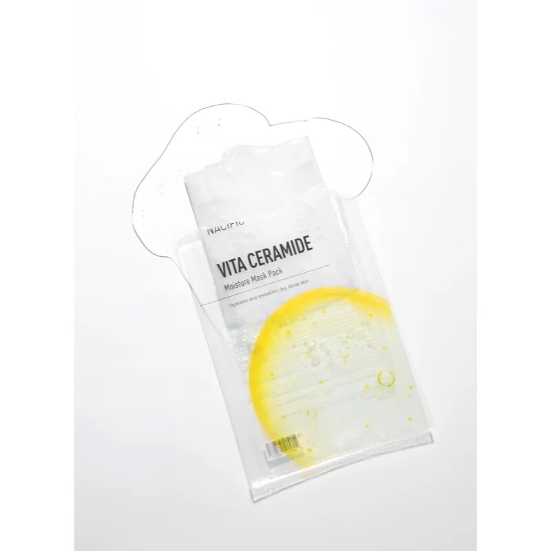Nacific Vita Ceramide Moisture Mask Pack masca pentru albirea tenului cu efect de hidratare 1 buc
