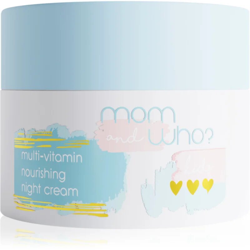 Nacomi Mom & Who Kids crema de noapte nutritiva pentru copii 50 ml