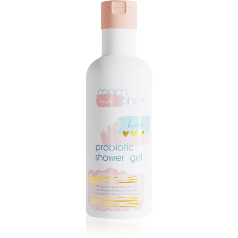 Nacomi Mom & Who Kids gel de duș cu probiotice pentru copii 250 ml