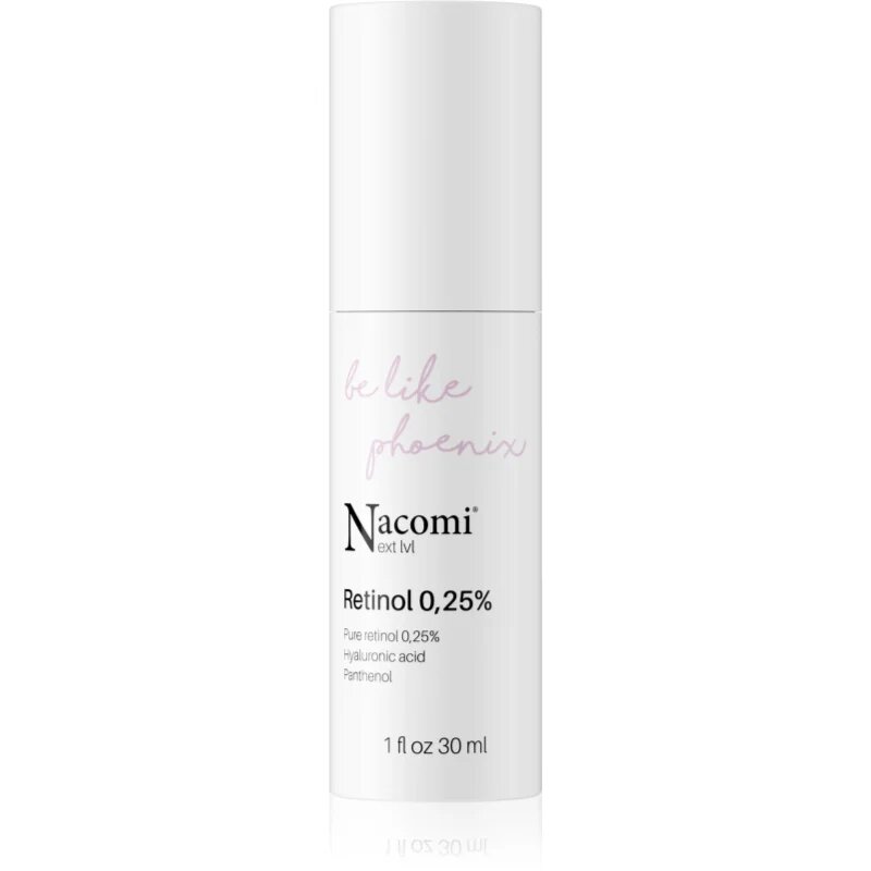 Nacomi Next Level Be Like Phoenix ser impotriva ridurilor Retinol 025 % 30 ml