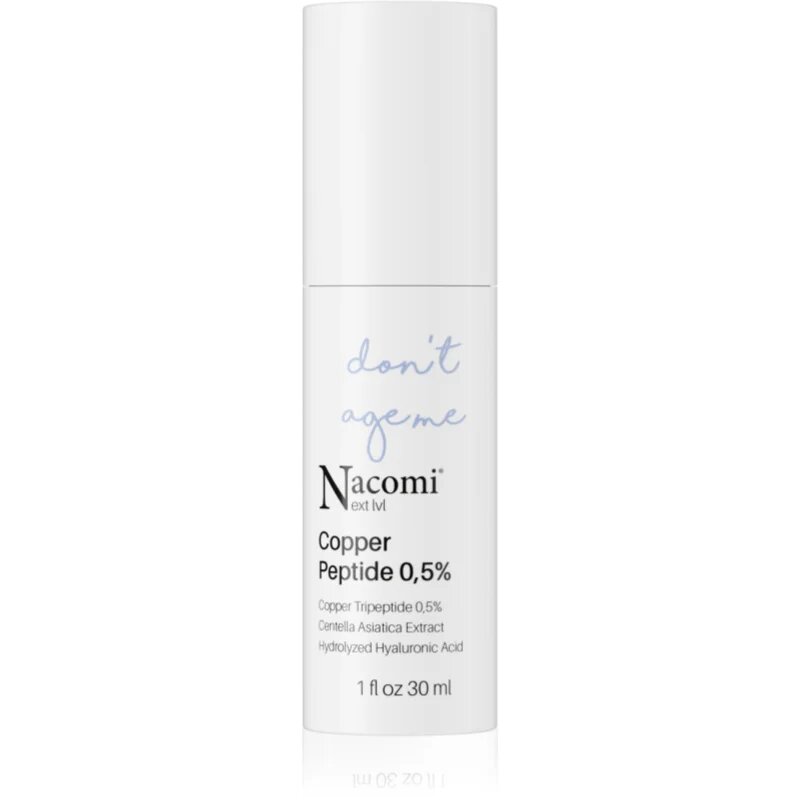 Nacomi Next Level Copper Peptide 05 % ser facial cu peptide 30 ml