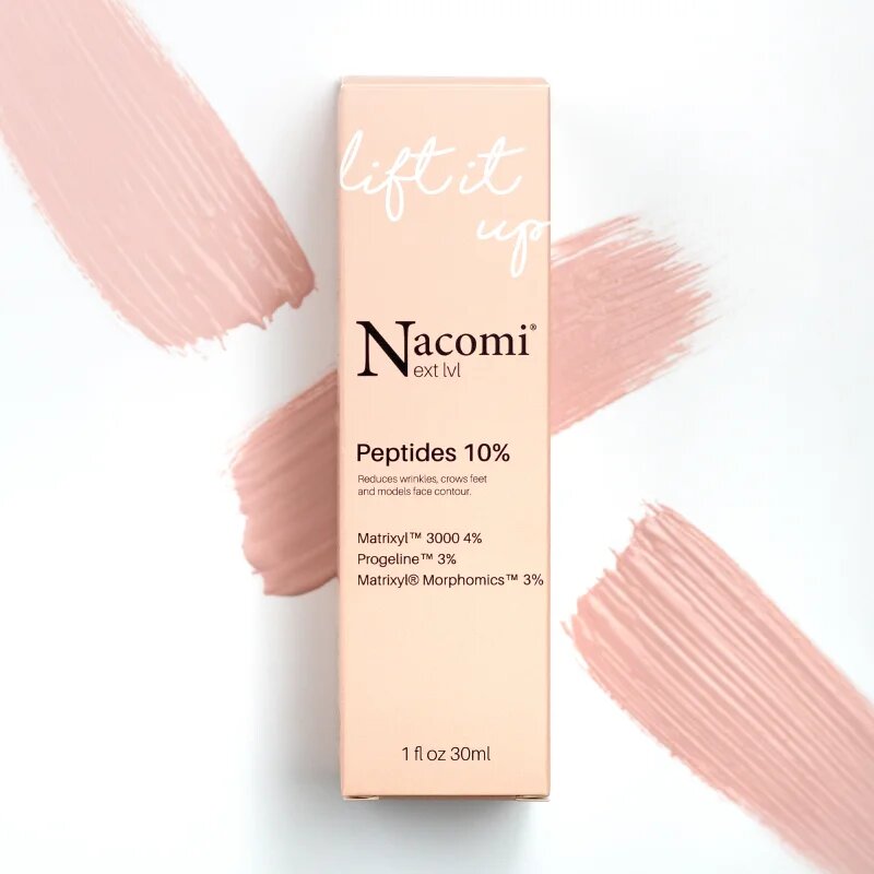 Nacomi Next Level Lift It Up ser cu efect de lifting cu peptide 30 ml