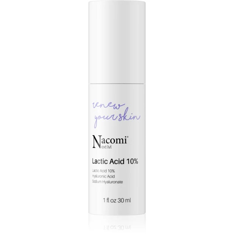 Nacomi Next Level Renew Your Skin ser pentru uniformizare cu acid lactic 30 ml