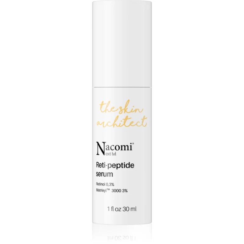 Nacomi Next Level Reti-peptide ser facial împotriva îmbătrânirii pielii 30 ml