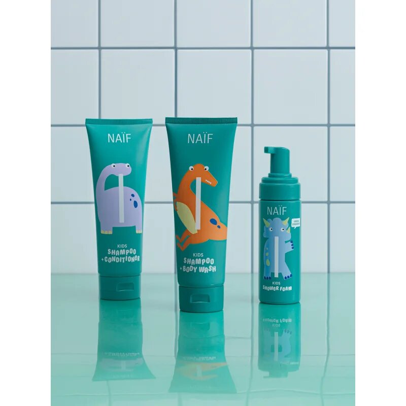 Naif Kids Shampoo + Conditioner sampon si balsam pentru copii 250 ml