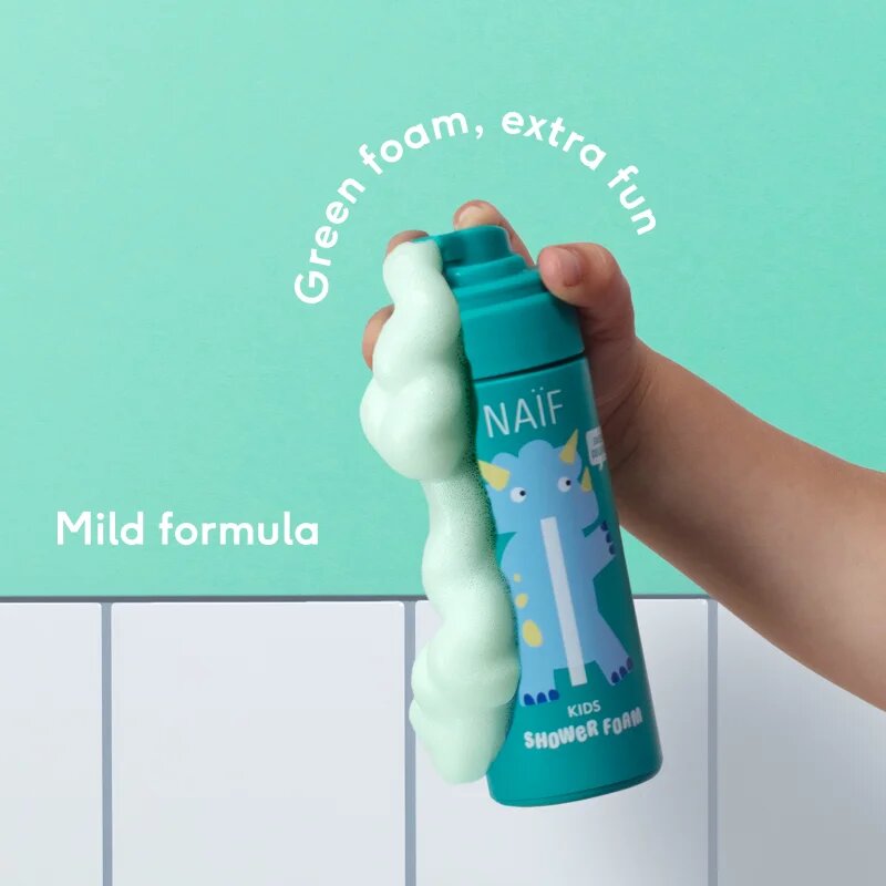Naif Kids Shower Foam spumă pentru duș pentru copii 150 ml