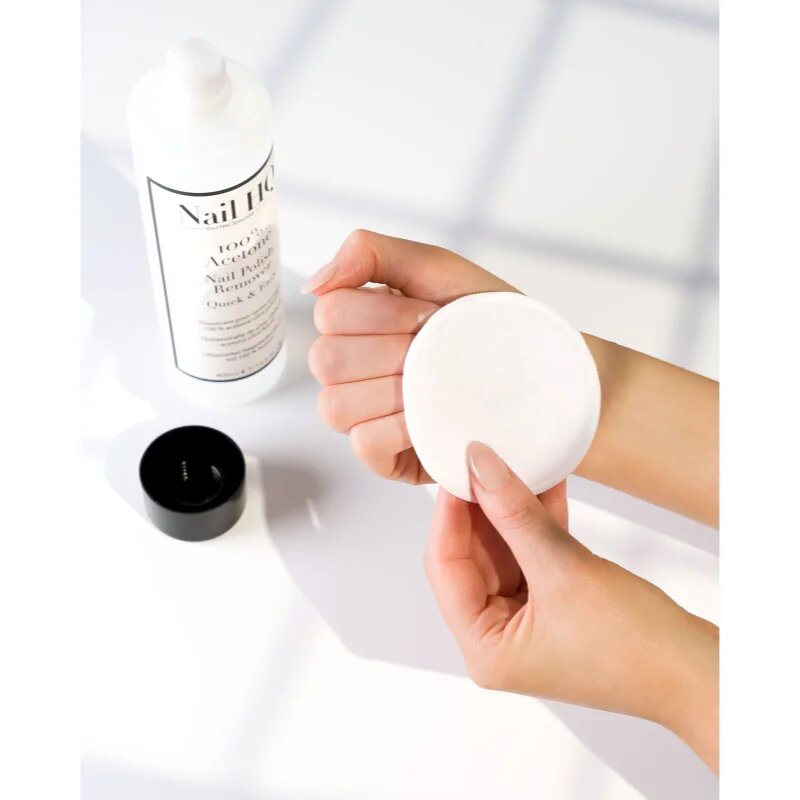 Nail HQ 100% Acetone dizolvant pentru oja 400 ml