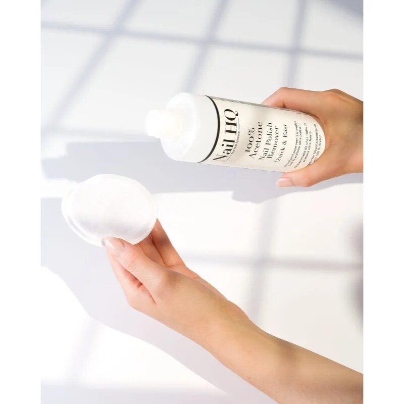 Nail HQ 100% Acetone dizolvant pentru oja 400 ml