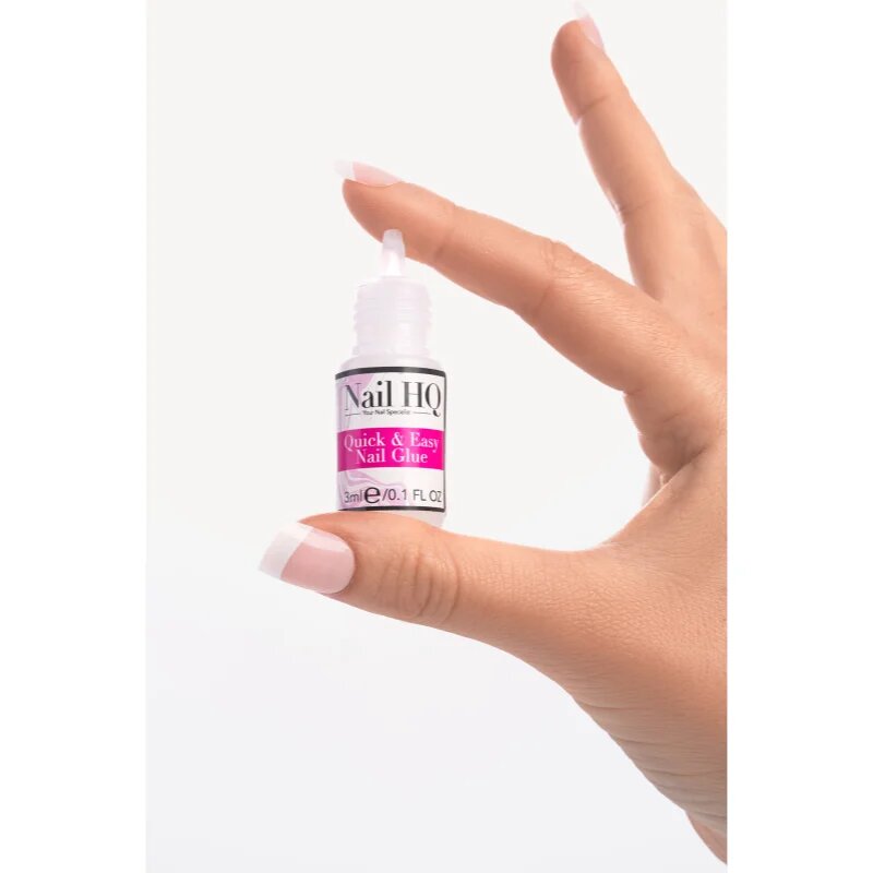 Nail HQ Quick & Easy Nail Glue adeziv pentru unghii 3 ml