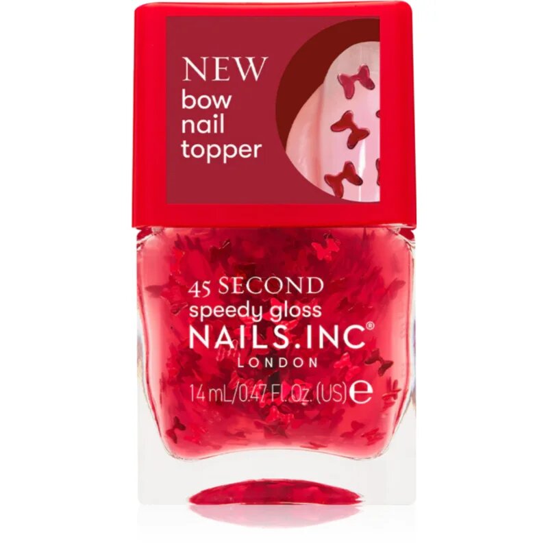 Nails Inc. 45 Second Speedy Gloss lac de unghii cu uscare rapida culoare Bonnie 14 ml
