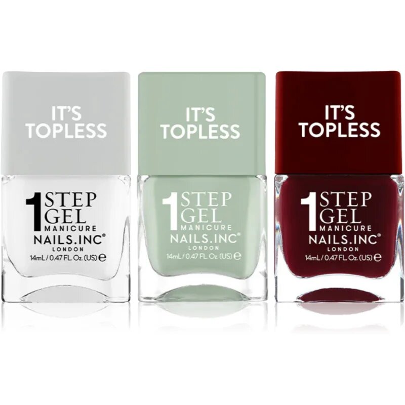 Nails Inc. It’s Topless Dirty Martini set de lacuri de unghii
