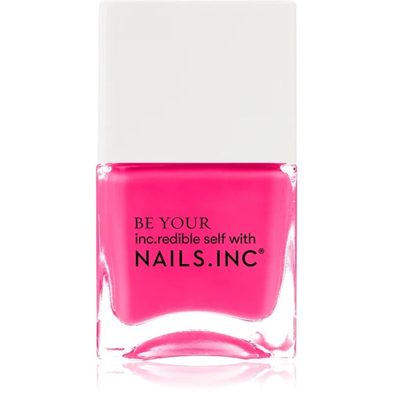 Nails Inc. Neon lac de unghii cu stralucire neon culoare Sun Street Pessage 14 ml