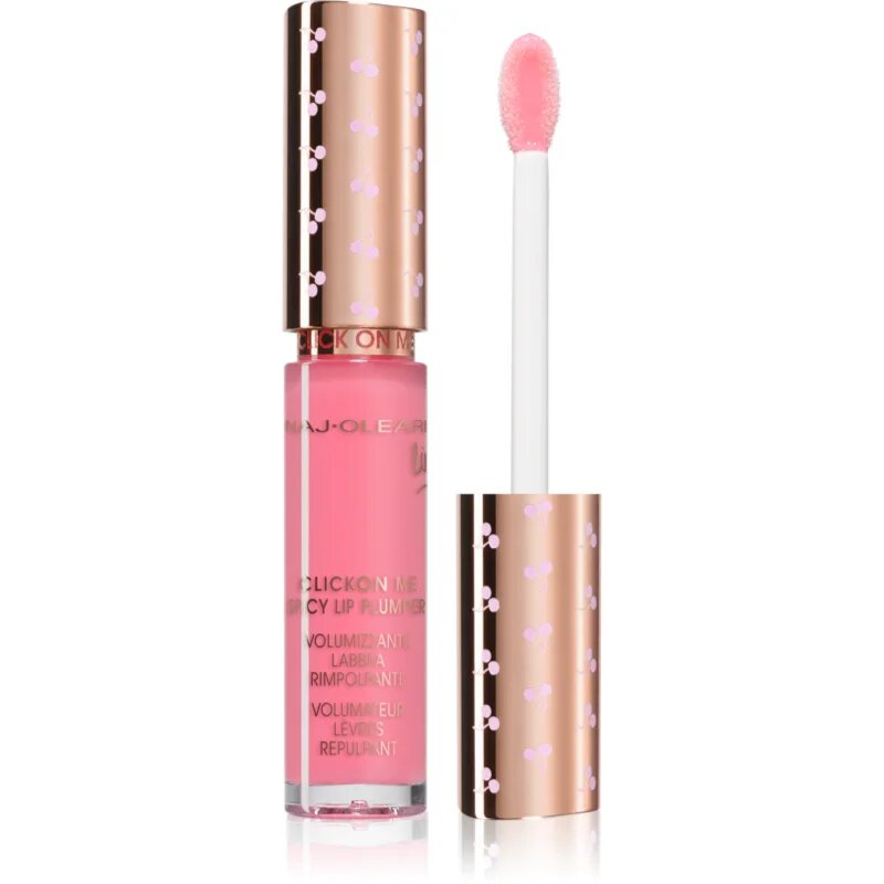 Naj Oleari Click on Me Spicy Lip Plumper luciu de buze pentru volum pentru femei 01 Spicy Glam 5.5 ml