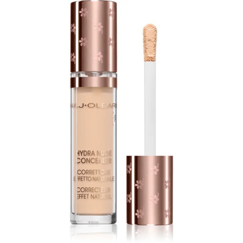 Naj Oleari Hydra Nude Concealer corector lichid cu efect de hidratare culoare 01 Ivory 4 ml