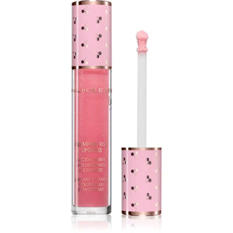Naj Oleari Plumping Kiss Lip Gloss Luciu de buze hidratant pentru un volum suplimentar culoare 03 Candy Pink 6 ml