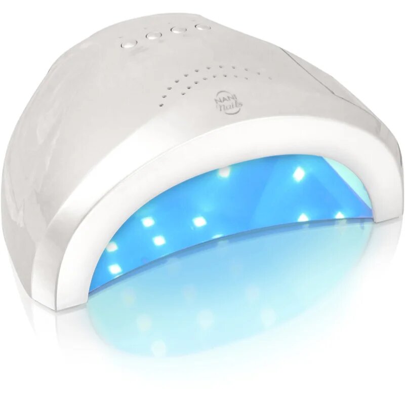 NaniNails NANI Pearl White lampă cu LED pentru manichiura cu gel 1 buc