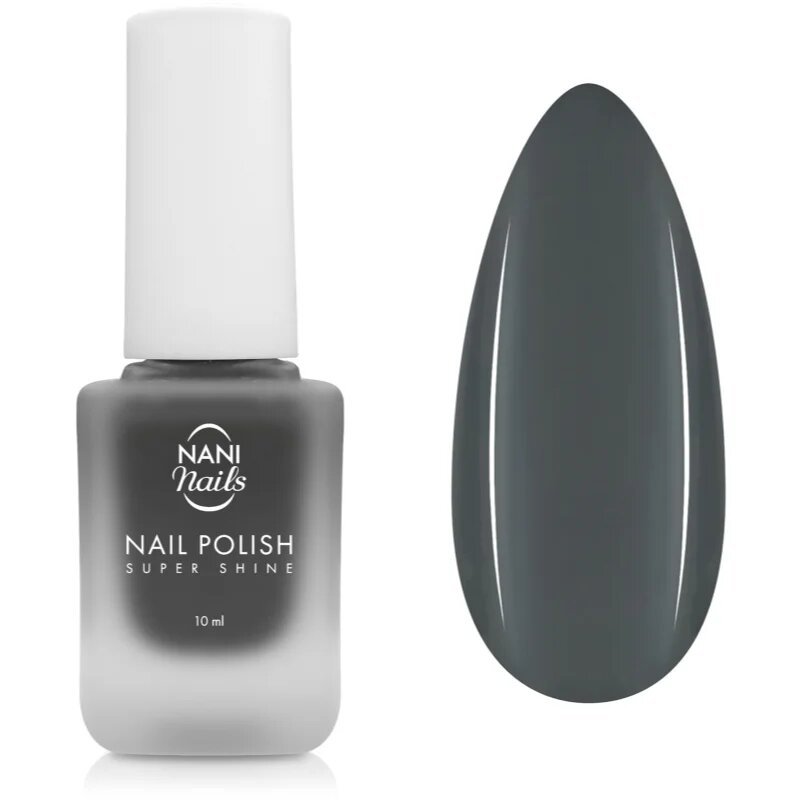 NaniNails NANI Super Shine lac de unghii cu rezistenta indelungata culoare Hippo 10 ml