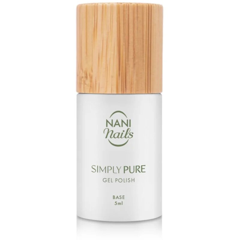 NaniNails Simly Pure unghii cu gel folosind UV / lampă cu LED culoare Base 5 ml