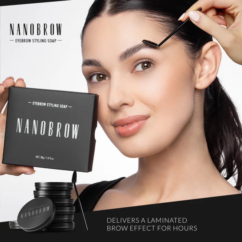 Nanobrow Eyebrow Styling Soap săpun de styling pentru sprâncene 30 g