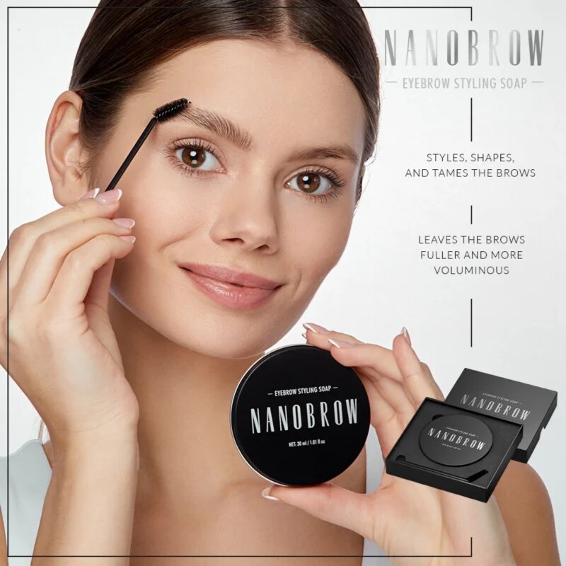 Nanobrow Eyebrow Styling Soap săpun de styling pentru sprâncene 30 g