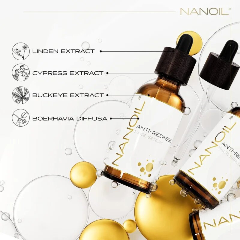 Nanoil Anti-Redness ser de piele pentru a reduce roseata 50 ml