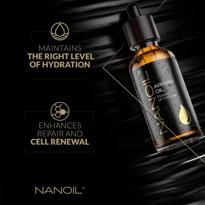 Nanoil Argan Oil ulei de argan pentru față corp și păr 50 ml