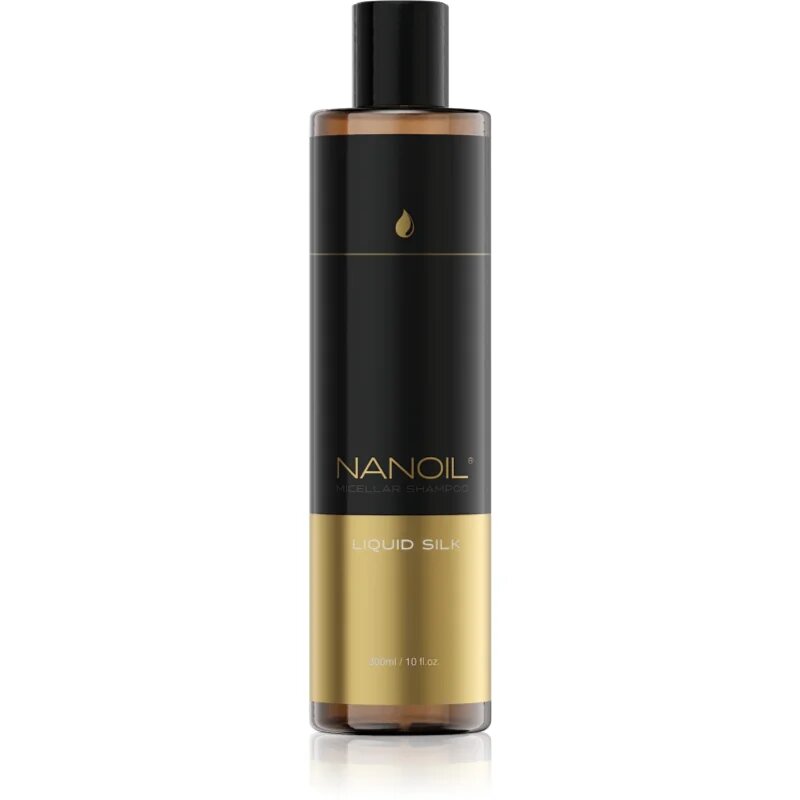 Nanoil Liquid Silk șampon micelar pentru un par stralucitor si catifelat 300 ml
