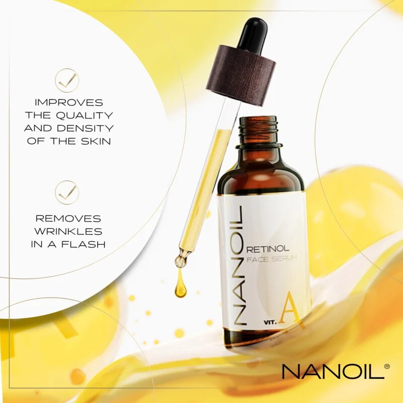 Nanoil Retinol ser regenere piele cu retinol 50 ml