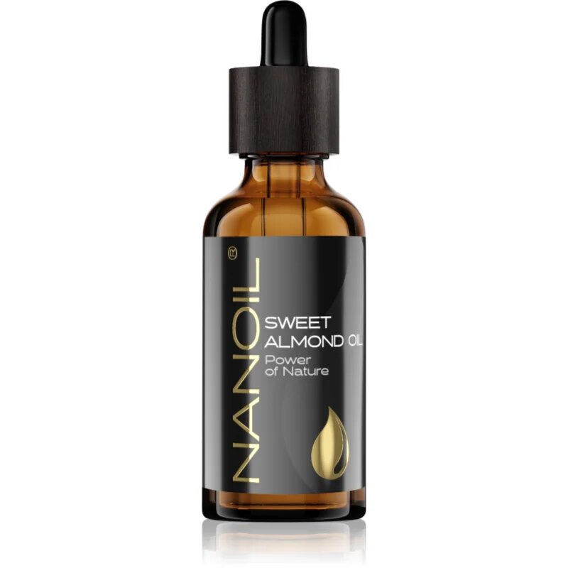 Nanoil Sweet Almond Oil ulei de migdale pentru față corp și păr 50 ml