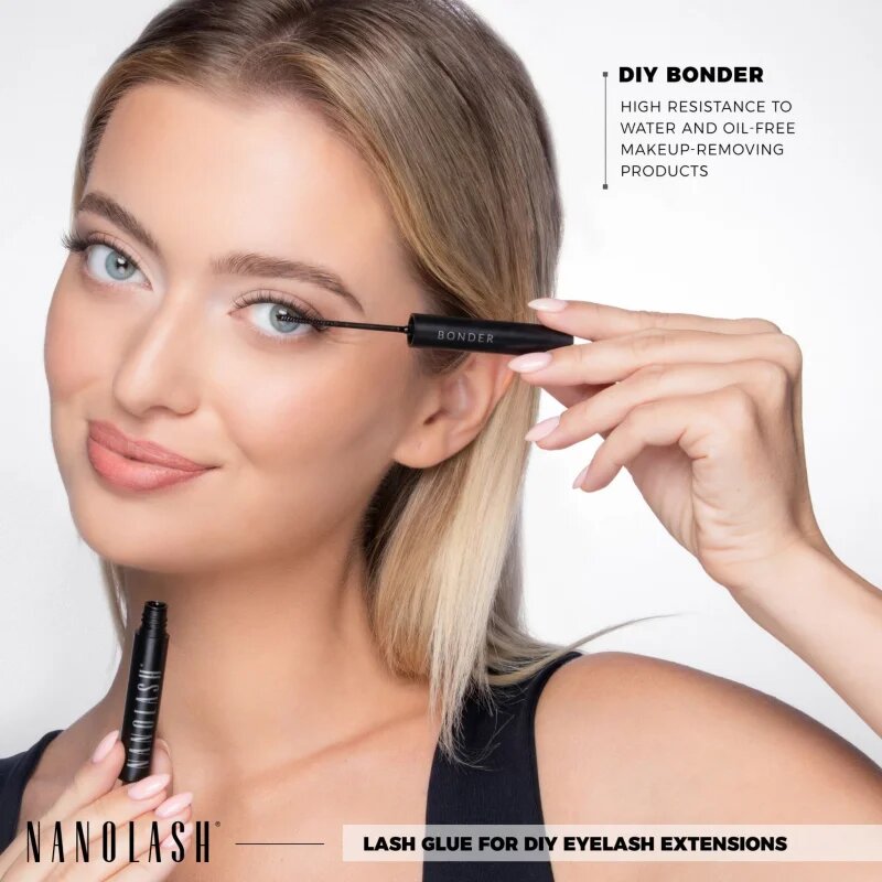 Nanolash DIY Bonder adeziv pentru gene false culoare Clear 5 ml