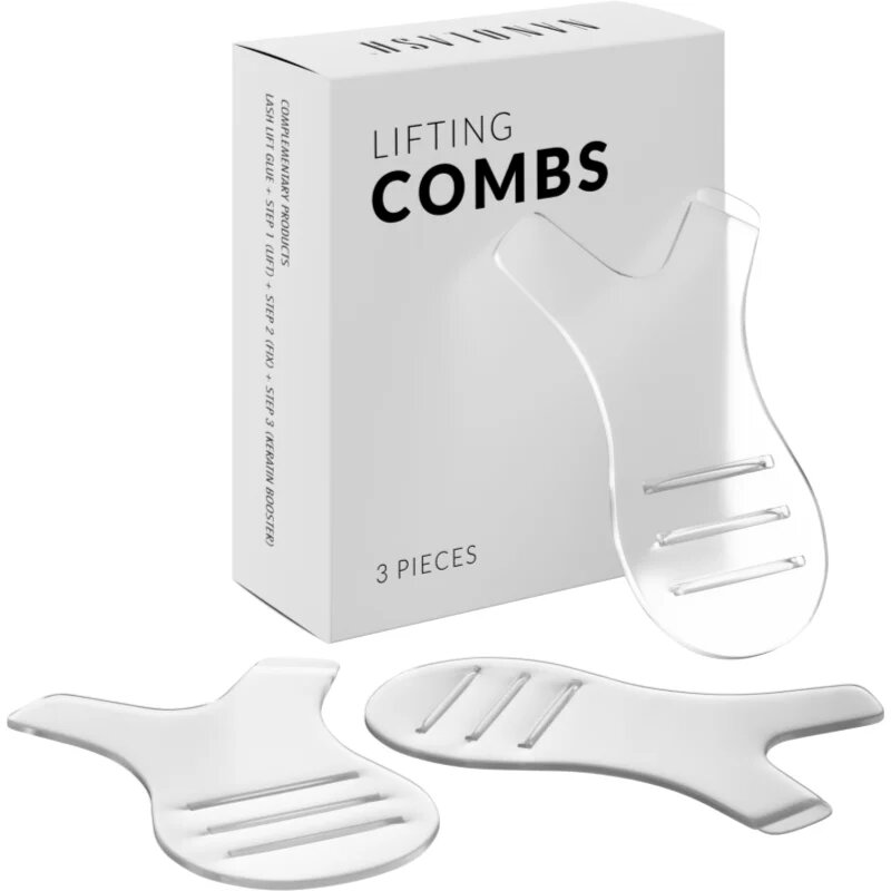 Nanolash Lifting Combs pieptene pentru gene 3 buc