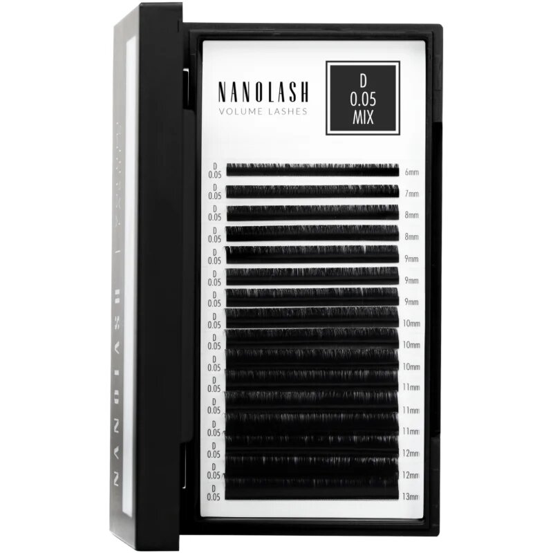 Nanolash Volume Lashes gene false 0.05 D 6-13mm 1 buc