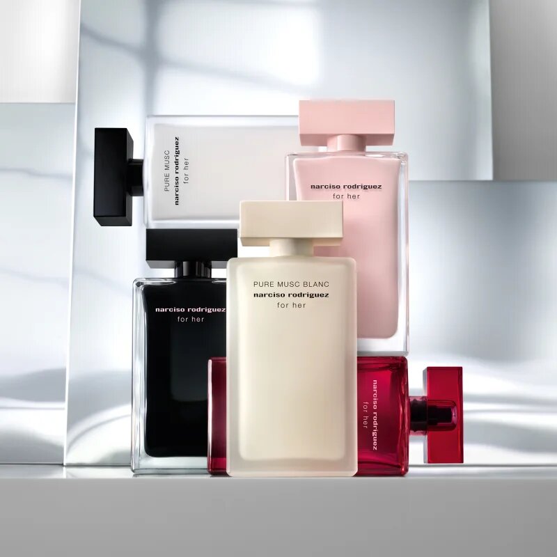 Narciso Rodriguez for her PURE MUSC BLANC apă parfumată intense pentru femei 30 ml