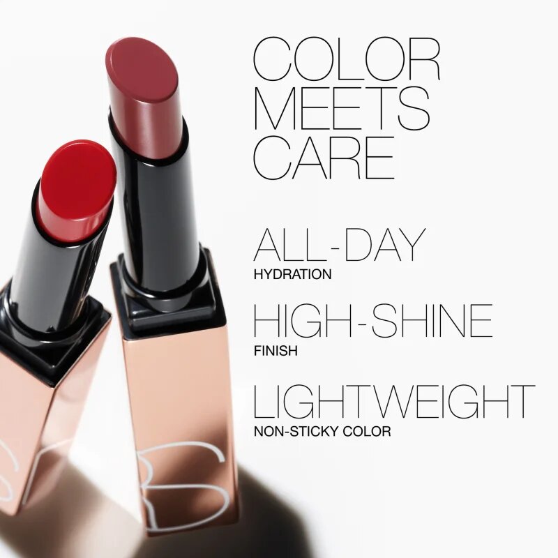 Nars Afterglow Sensual Shine Lipstick ruj lucios hidratant culoare FIRST MOVE 1.5 g