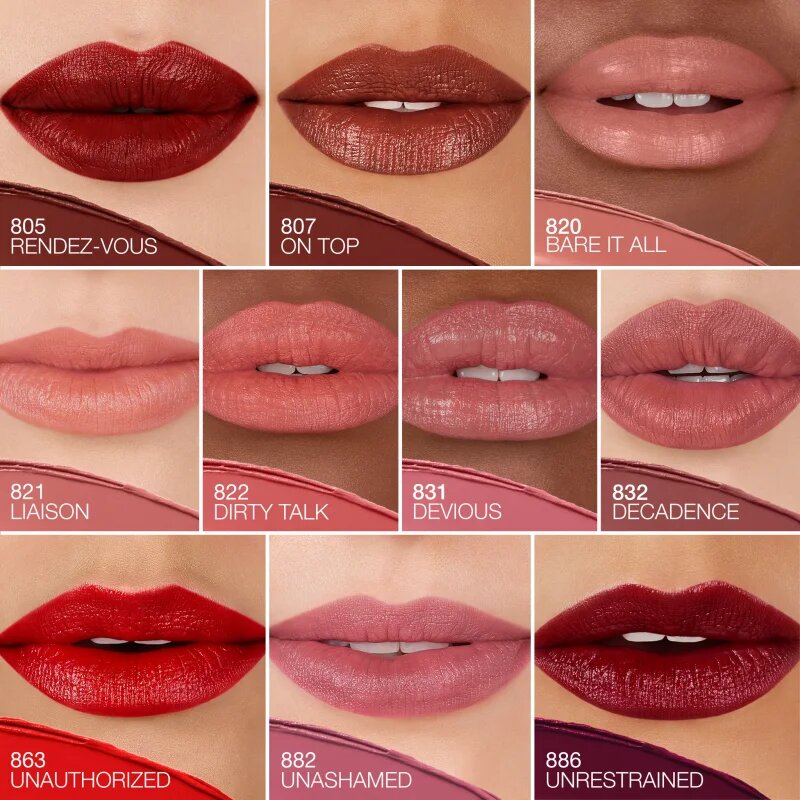 Nars Explicit Lipstick ruj satinat culoare DECADENCE 3.8 g