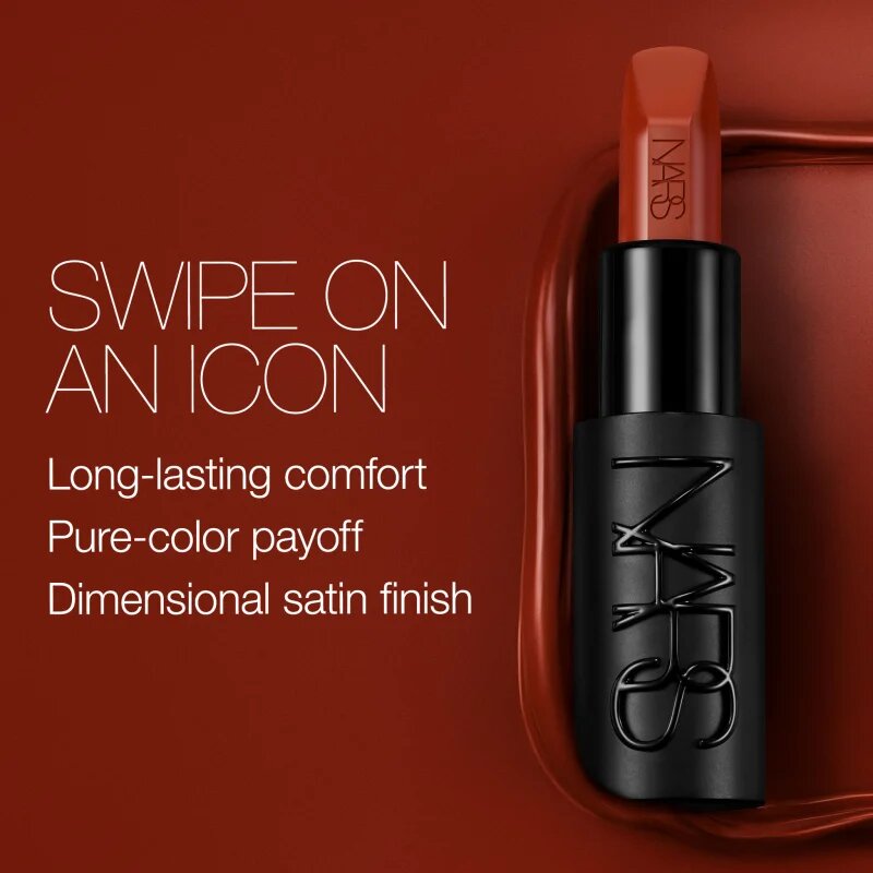 Nars Explicit Lipstick ruj satinat culoare DESIROUS 3.8 g