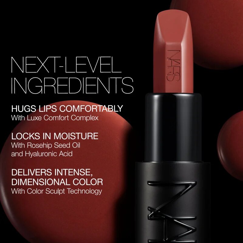 Nars Explicit Lipstick ruj satinat culoare DESIROUS 3.8 g