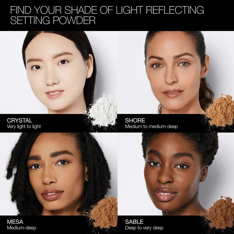 Nars Light Reflecting™ SETTING POWDER - PRESSED pudra de fixare culoare CRYSTAL 10 g