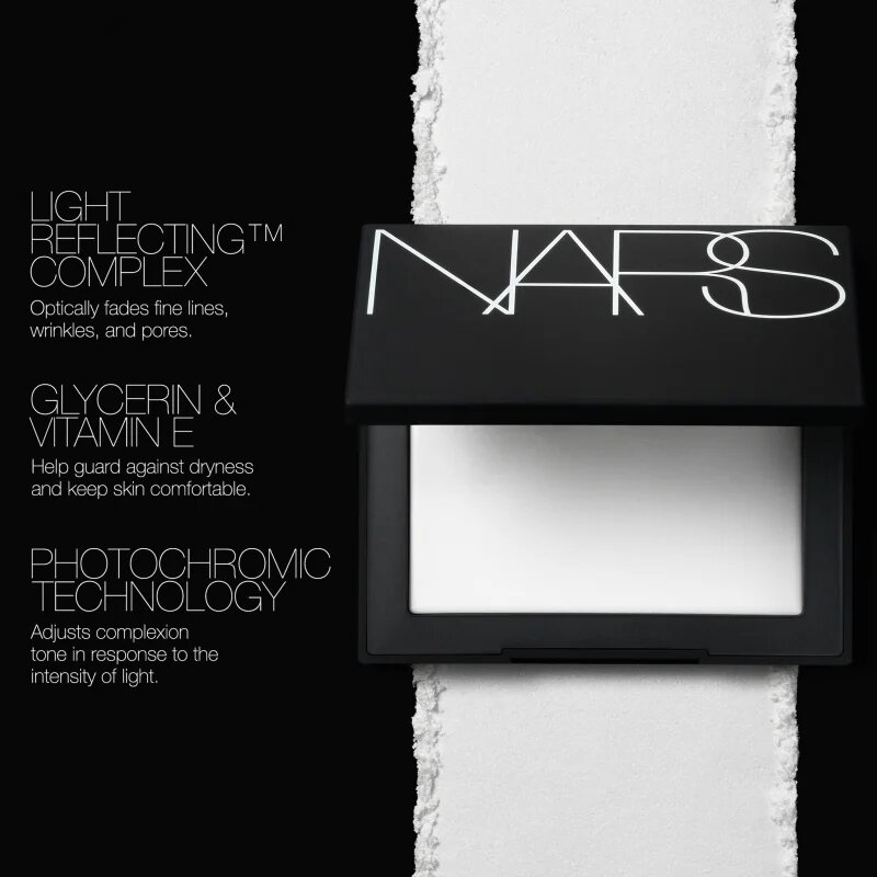 Nars Light Reflecting™ SETTING POWDER - PRESSED pudra de fixare culoare CRYSTAL 10 g