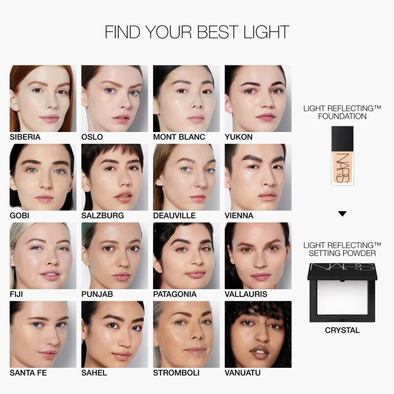 Nars Light Reflecting™ SETTING POWDER - PRESSED pudra de fixare culoare CRYSTAL 10 g
