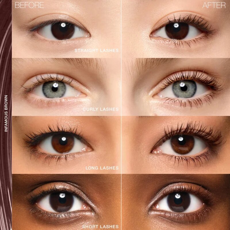 Nars Mini Notorious Mascara mascara pentru extensie rotunjire si volum culoare BLACK 4 g