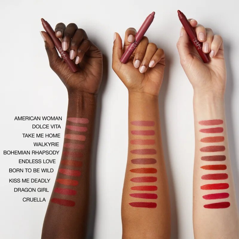 Nars POWERMATTE HIGH-INTENSITY LIP PENCIL Creion de buze de lunga durata cu efect matifiant culoare KISS ME DEADLY 24 g