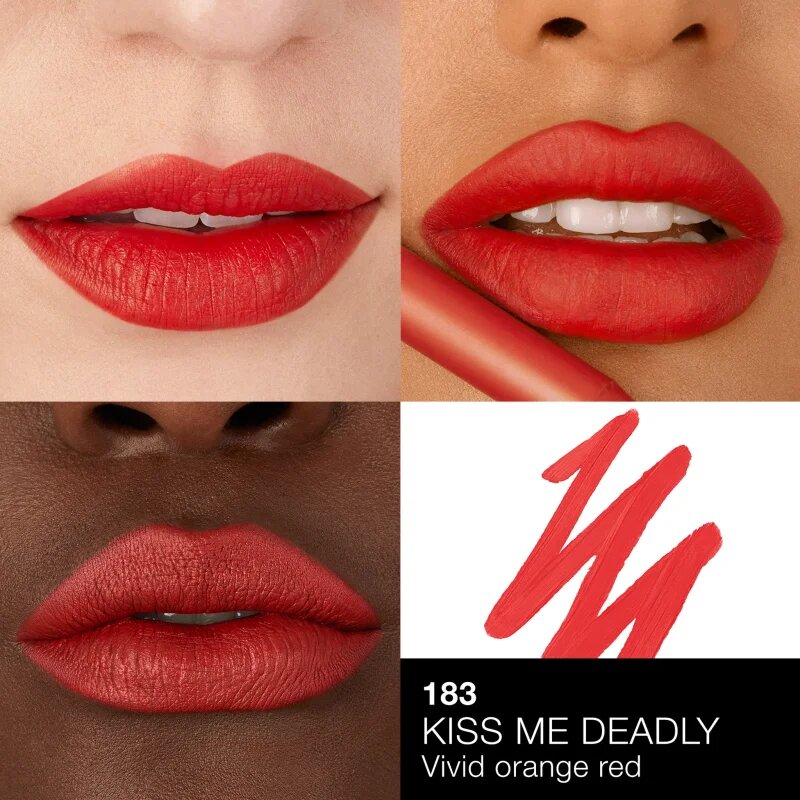 Nars POWERMATTE HIGH-INTENSITY LIP PENCIL Creion de buze de lunga durata cu efect matifiant culoare KISS ME DEADLY 24 g