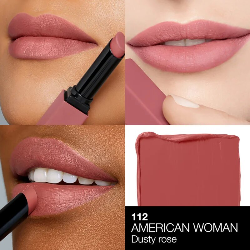 Nars Powermatte Lipstick ruj cu persistență îndelungată cu efect mat culoare American Woman 15 g
